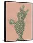 Coral Cacti II-null-Framed Stretched Canvas