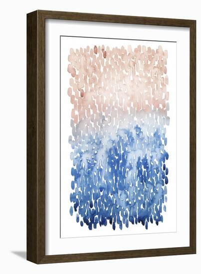 Coral Cascade I-Grace Popp-Framed Art Print