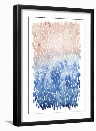 Coral Cascade I-Grace Popp-Framed Art Print