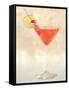 Coral Cocktail-Mandy Lynne-Framed Stretched Canvas