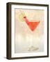 Coral Cocktail-Mandy Lynne-Framed Art Print