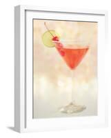 Coral Cocktail-Mandy Lynne-Framed Art Print