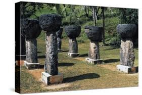 Coral Columns, Guam, Micronesia-null-Stretched Canvas