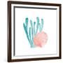 Coral Cove 4-Kimberly Allen-Framed Art Print