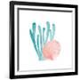 Coral Cove 4-Kimberly Allen-Framed Art Print