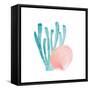 Coral Cove 4-Kimberly Allen-Framed Stretched Canvas