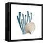 Coral Cove Blue 4-Kimberly Allen-Framed Stretched Canvas