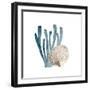 Coral Cove Blue 4-Kimberly Allen-Framed Art Print