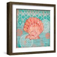 Coral Cove Shells I-Paul Brent-Framed Art Print