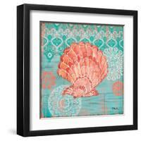 Coral Cove Shells I-Paul Brent-Framed Art Print