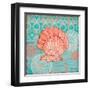 Coral Cove Shells I-Paul Brent-Framed Art Print