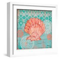 Coral Cove Shells I-Paul Brent-Framed Art Print