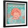 Coral Cove Shells I-Paul Brent-Framed Art Print