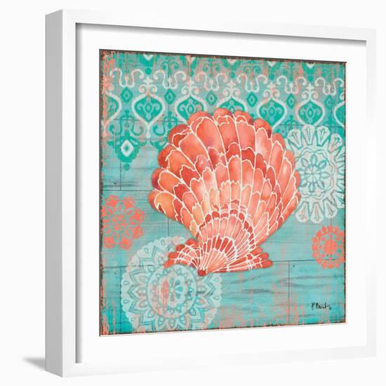 Coral Cove Shells I-Paul Brent-Framed Art Print