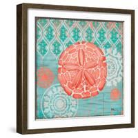 Coral Cove Shells IV-Paul Brent-Framed Art Print