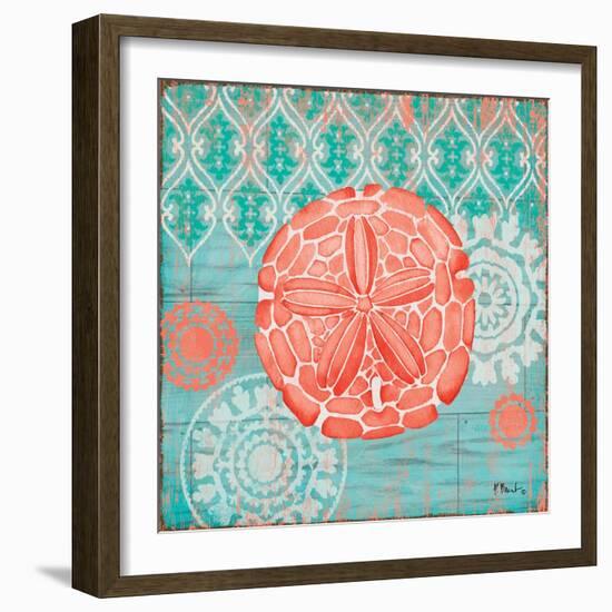 Coral Cove Shells IV-Paul Brent-Framed Art Print