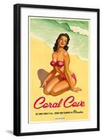 Coral Cove-The Vintage Collection-Framed Art Print