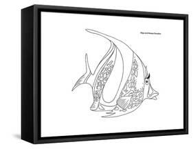 Coral Fish 11-Olga And Alexey Drozdov-Framed Stretched Canvas