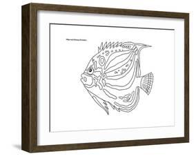 Coral Fish 12-Olga And Alexey Drozdov-Framed Giclee Print