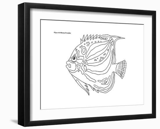 Coral Fish 12-Olga And Alexey Drozdov-Framed Giclee Print