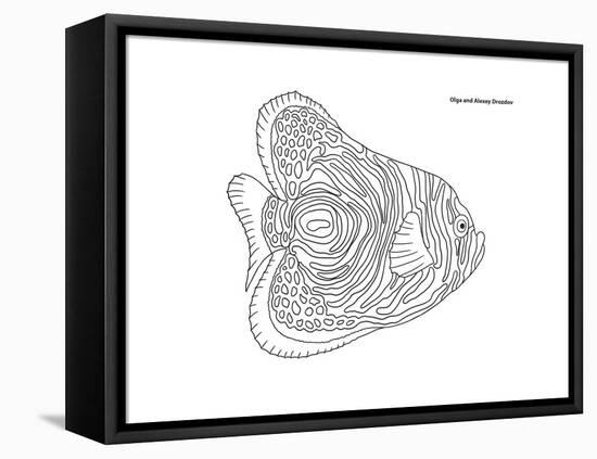 Coral Fish 13-Olga And Alexey Drozdov-Framed Stretched Canvas