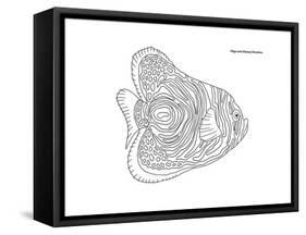 Coral Fish 13-Olga And Alexey Drozdov-Framed Stretched Canvas