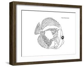 Coral Fish 14-Olga And Alexey Drozdov-Framed Giclee Print