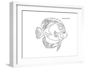 Coral Fish 2-Olga And Alexey Drozdov-Framed Giclee Print