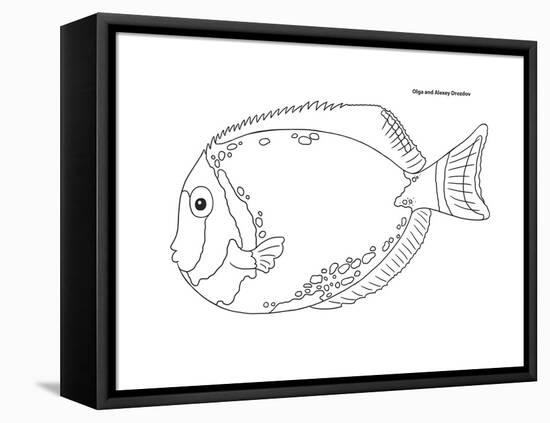 Coral Fish 5-Olga And Alexey Drozdov-Framed Stretched Canvas