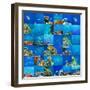 Coral Fish in  Red Sea,Egypt-Andrushko Galyna-Framed Photographic Print