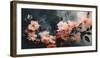 Coral Floating Blossoms-Treechild-Framed Photographic Print