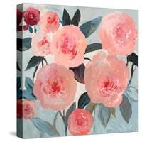 Coral Floral-PI Studio-Stretched Canvas