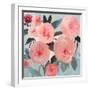 Coral Floral-PI Studio-Framed Art Print