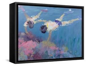 Coral II-William Ireland-Framed Stretched Canvas