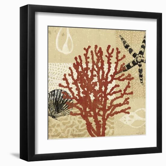 Coral Impressions III-Tandi Venter-Framed Giclee Print