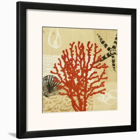 Coral Impressions III-Tandi Venter-Framed Art Print