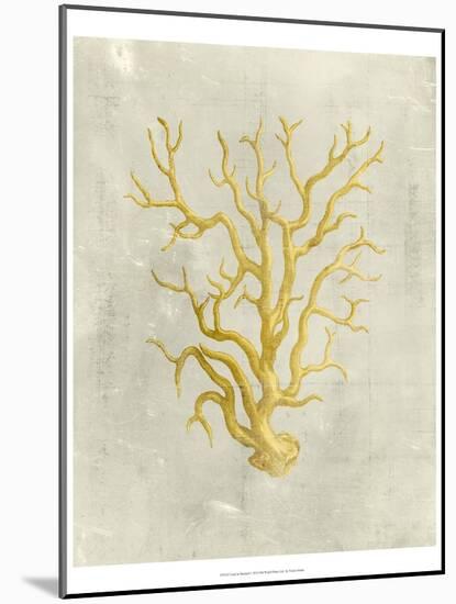 Coral in Mustard-Vision Studio-Mounted Art Print