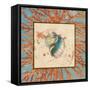 Coral Medley Shell I-Lanie Loreth-Framed Stretched Canvas