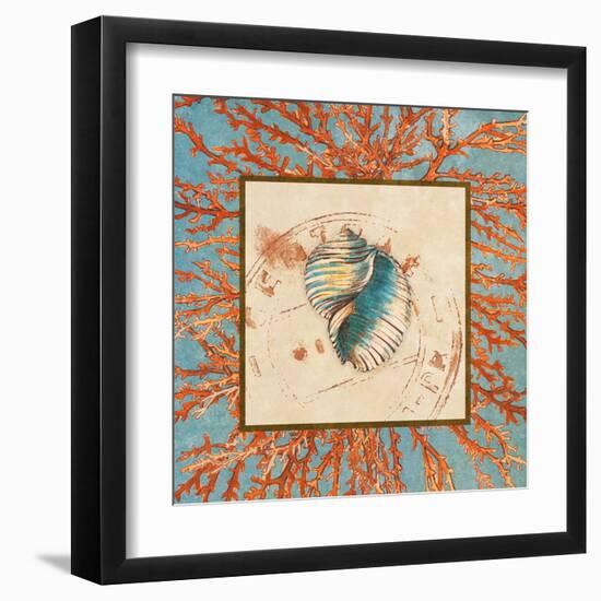 Coral Medley Shell I-Lanie Loreth-Framed Art Print