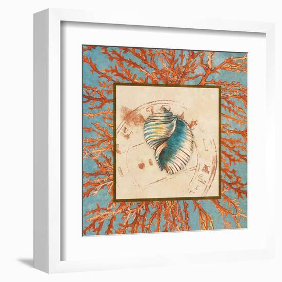 Coral Medley Shell I-Lanie Loreth-Framed Art Print