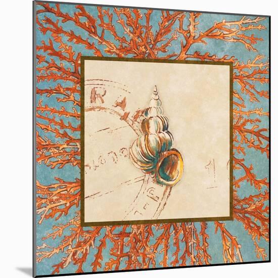 Coral Medley Shell III-Lanie Loreth-Mounted Art Print