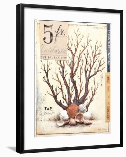 Coral No.3 Sketchbook-Angela Staehling-Framed Art Print