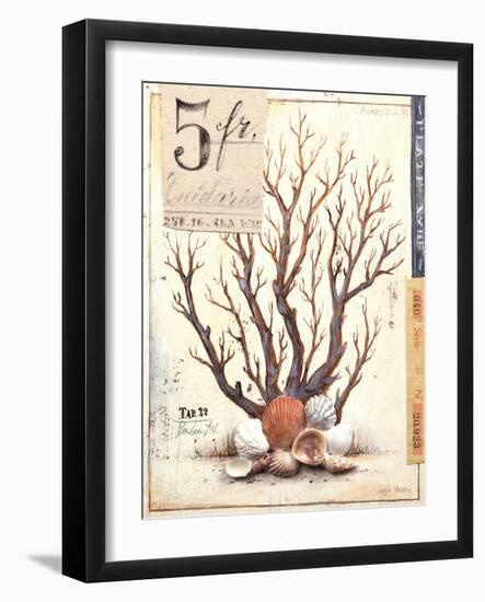 Coral No.3 Sketchbook-Angela Staehling-Framed Art Print