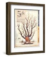 Coral No.3 Sketchbook-Angela Staehling-Framed Art Print