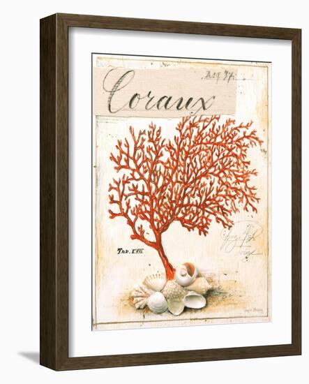 Coral No.5 Sketchbook-Angela Staehling-Framed Art Print