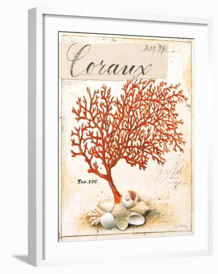 Coral No.5 Sketchbook-Angela Staehling-Framed Art Print