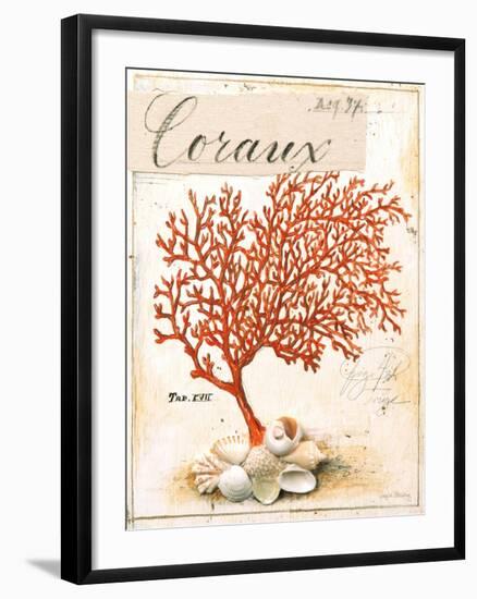 Coral No.5 Sketchbook-Angela Staehling-Framed Art Print