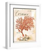 Coral No.5 Sketchbook-Angela Staehling-Framed Art Print