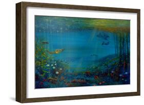 Coral Reef, 2018-Lee Campbell-Framed Premium Giclee Print