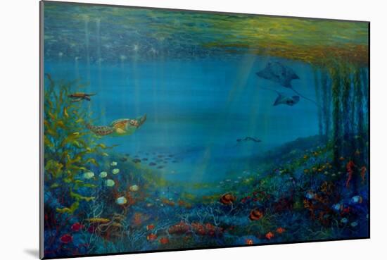 Coral Reef, 2018-Lee Campbell-Mounted Premium Giclee Print